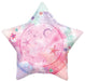 19" Girl Chella Good Vibes Star Foil Balloon  (5/Pk)