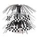 Checkered Flag Centerpiece, 7.5 Inches