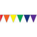 PENNANT BANNER 12' RAINBOW 1/PKG