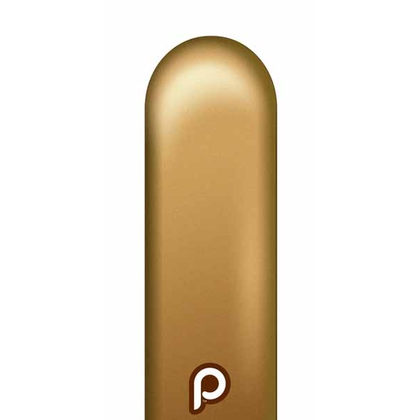Prima Glam Gold 260 Latex Twisting Balloons, 50 Count