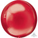 16-Inch Red Orbz Foil Balloon