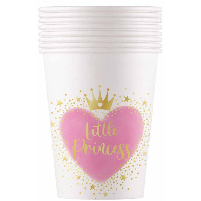 My Little Princess 7 oz Paper Cups, 8 Pack