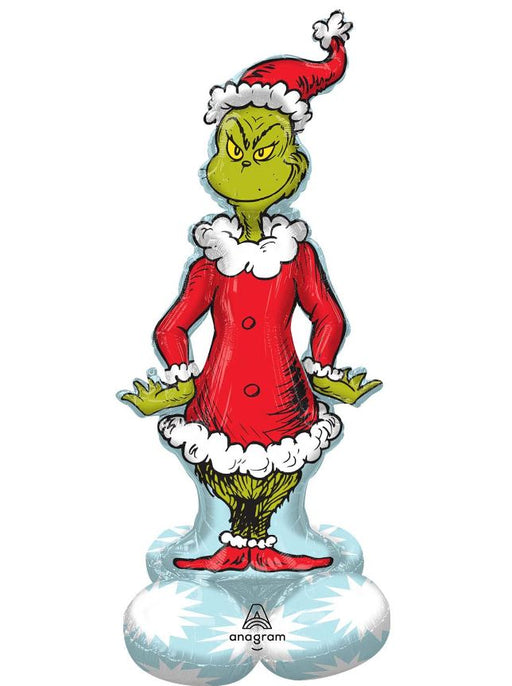 Whimsical Christmas Grinch Airloonz 59″ Foil Balloon