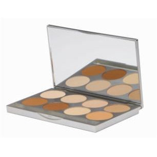 Graftobian HD Pro Powder Foundation Palette, Warm