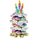 Birthday Cake Stacker Foil Balloon, 46 Inch