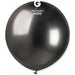 Gemar 19" Shiny Grey #090 Latex Balloons, 25 Count