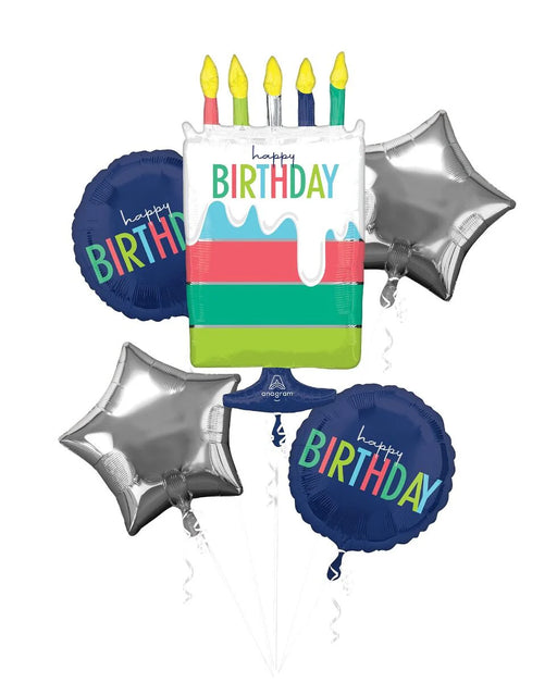 Modern Birthday Balloon Bouquet (1/Pk)