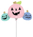 14″ Pastel Pumpkin Trio Balloon