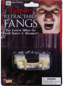 Special FX Retractable Vampire Fangs