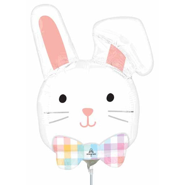 Easter Bunny Bliss Mini Shape Foil Balloon