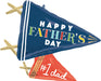 Happy Father's Day Varsity Dad Pennants 28" Balloon