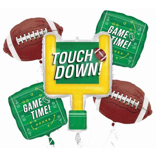 Game Time Touchdown Foil Balloon Bouquet