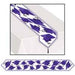 Purple Graduation Cap Table Runner