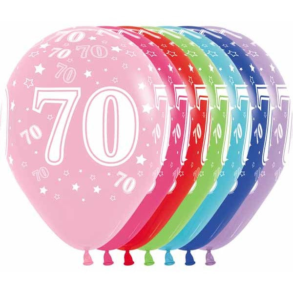 NUMBER "70" ASST 11" SEMPERTEX 50/BG