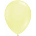 TUFTEX 11-Inch Lemonade Yellow Latex Balloons, 100 Count