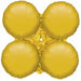 13 Inch MagicArch Small Metallic Gold Foil Balloon