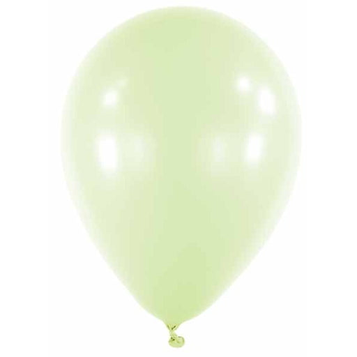 Honey Dew Green 11 Inch Latex Balloons, 100 Count