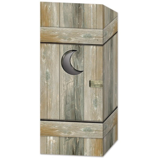 Outhouse Centerpiece, 8¾ × 3¾ Inches