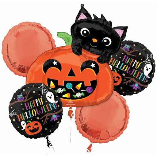 Halloween Night Foil Balloon Bouquet