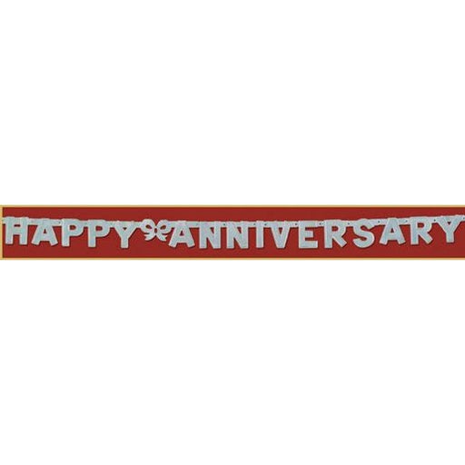 Silver Anniversary Streamer, 6 ft