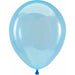Anagram Crystal Blue 5-Inch Latex Balloons, 100 Count