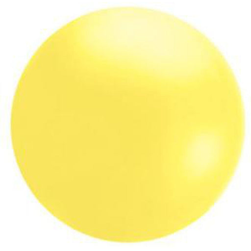 48" Yellow Chloroprene Balloon By Qualatex