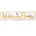 Jumbo Plastic Welcome Baby Yard Sign
