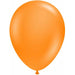 TUFTEX 17-Inch Tangerine Latex Balloons, 50 Count