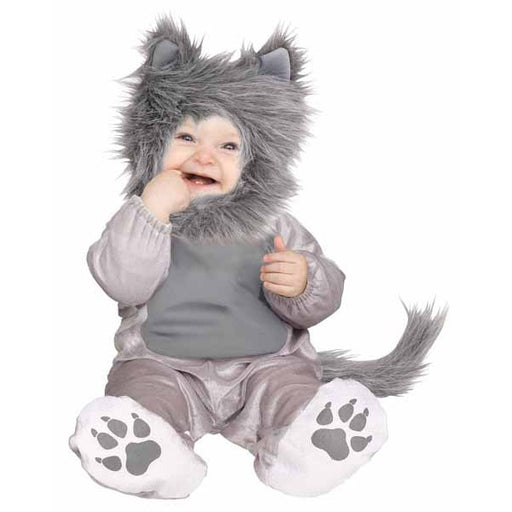 Costume de bébé petit louveteau