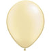 Qualatex 5 Inch Pearl Ivory Latex Balloons, 100 Count