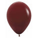 Sempertex Merlot Red 11" Latex Balloons, 50 Count