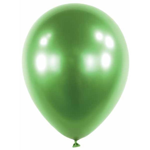 Satin Luxe Emerald 11-Inch Latex Balloons, 100 Count