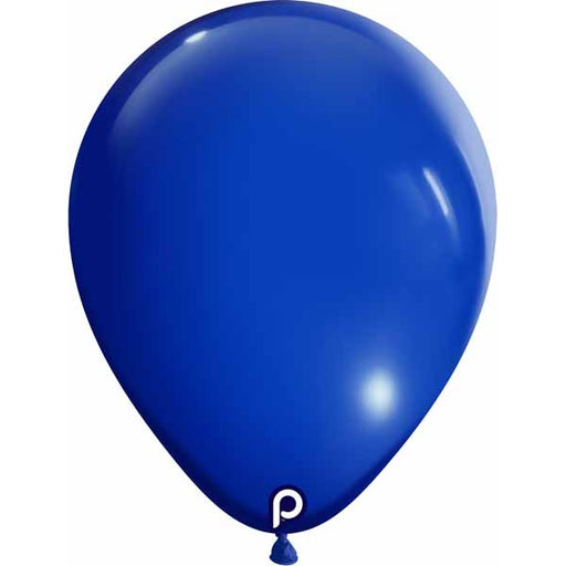 Prima Royal Blue 18-Inch Round Latex Balloons, 25 Count