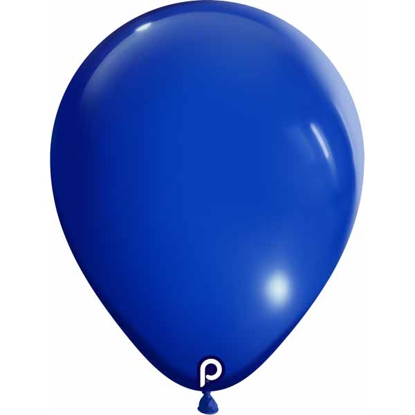 Prima Royal Blue 18-Inch Round Latex Balloons, 25 Count