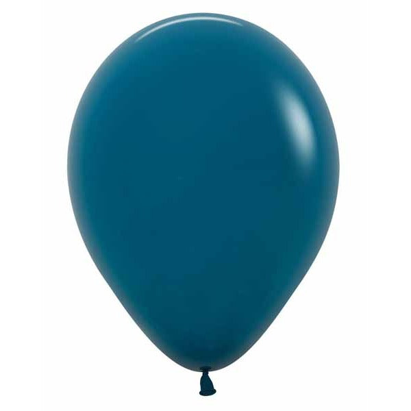 Sempertex Deep Teal 5-Inch Latex Balloons, 50 Count
