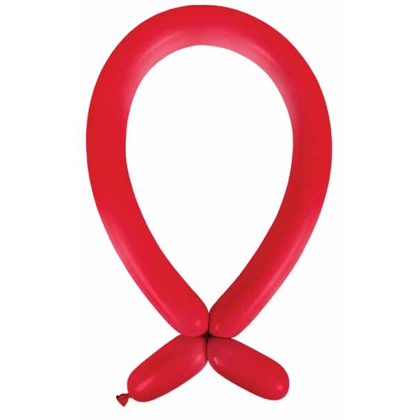 Anagram Fashion Berry 260 Latex Modelling Balloons, 100 Pack