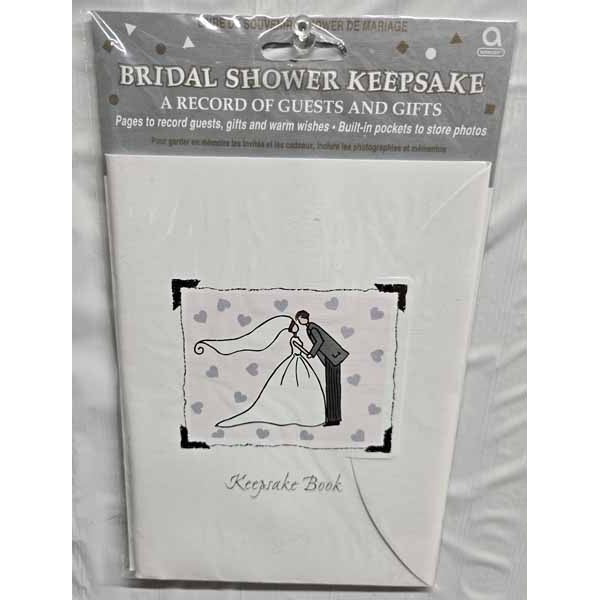 Bride & Groom Wedding Keepsake Book