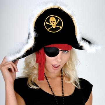 Child's Pirate Captain Hat