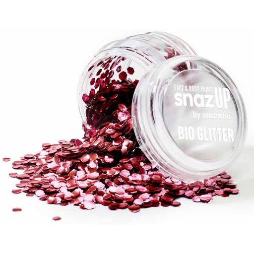 Snazaroo Chunky Red Bio Glitter 3g