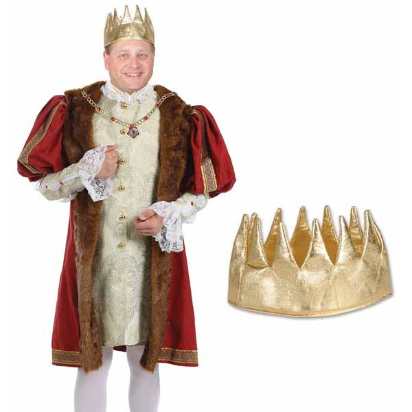 Gold Fabric Crown