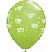 BONNE FETE ALL OVER 12" 50/BAG LIME