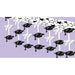 12"X12' GRADUATE CAP 3D SKYSCAPE 1/PKG