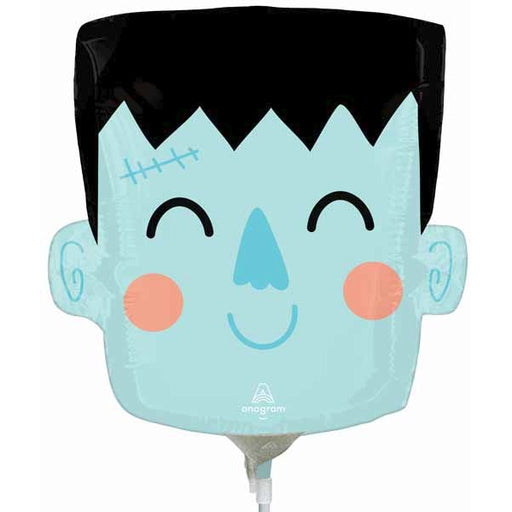 Monster Mingle Head Mini Shape Halloween Foil Balloon