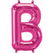 16 Inch Magenta Letter B Balloon