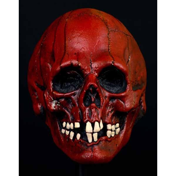 Nightowl Skull Blood Latex Halloween Mask