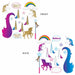 Unicorn Glittered Photo Fun Signs