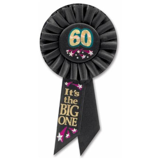 60 It's the Big One Birthday Rosette