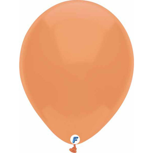 "50-Count 12" Peach Latex Balloons"