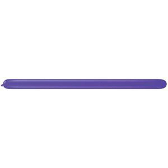 646Q Qualatex Purple Violet Airship Latex Balloon (50/Pk)