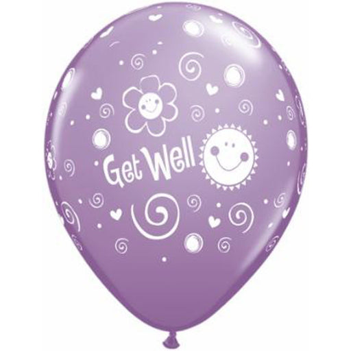 "50 Get Well Sunflower Balloons - Perfect For Brightening Someone'S Day!"
